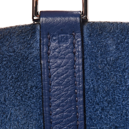 Hermes Taurillon Clemence Picotin 22 MM Bleu Brighton 9 of 10