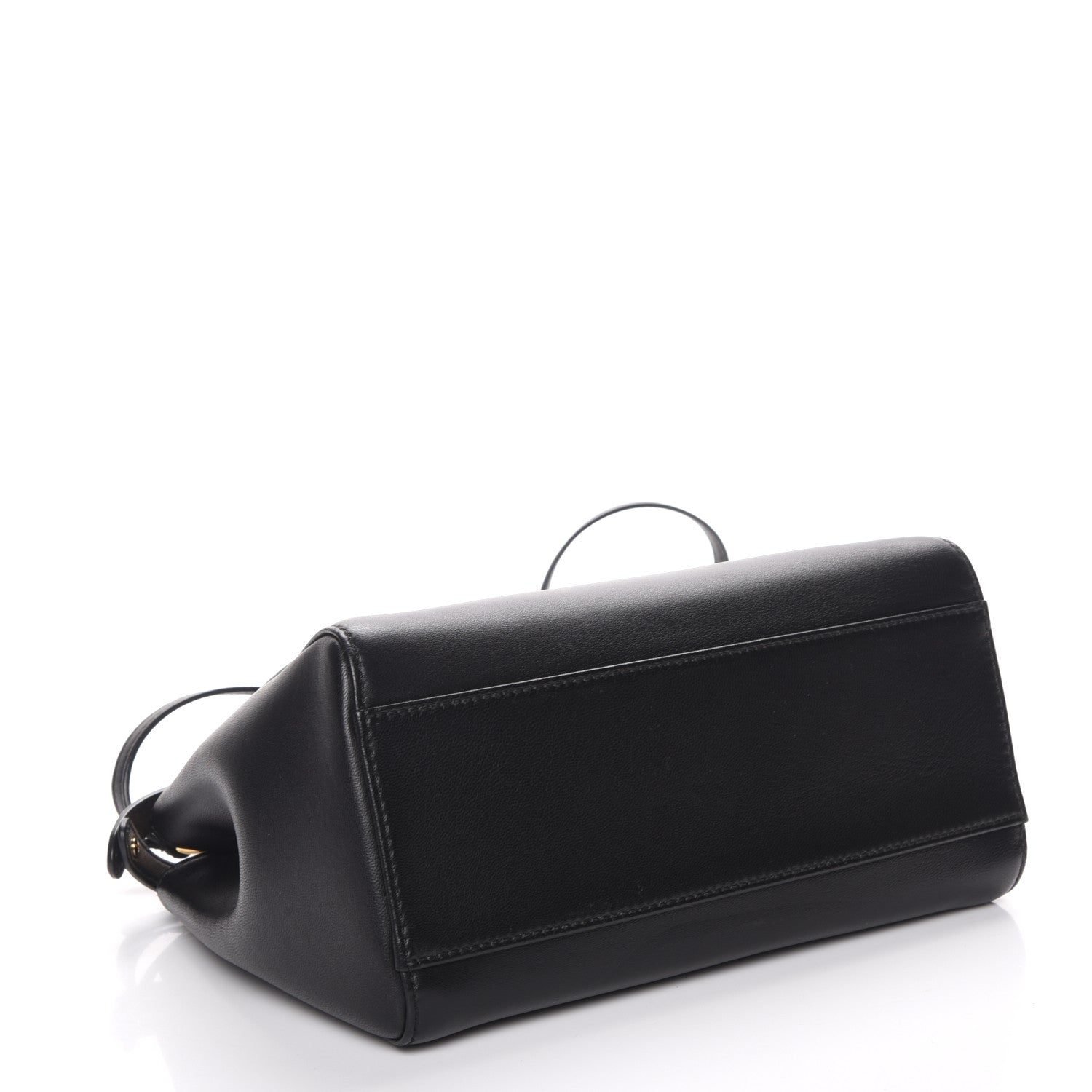 Fendi Nappa Mini Peekaboo Iconic Satchel Black 5 of 8