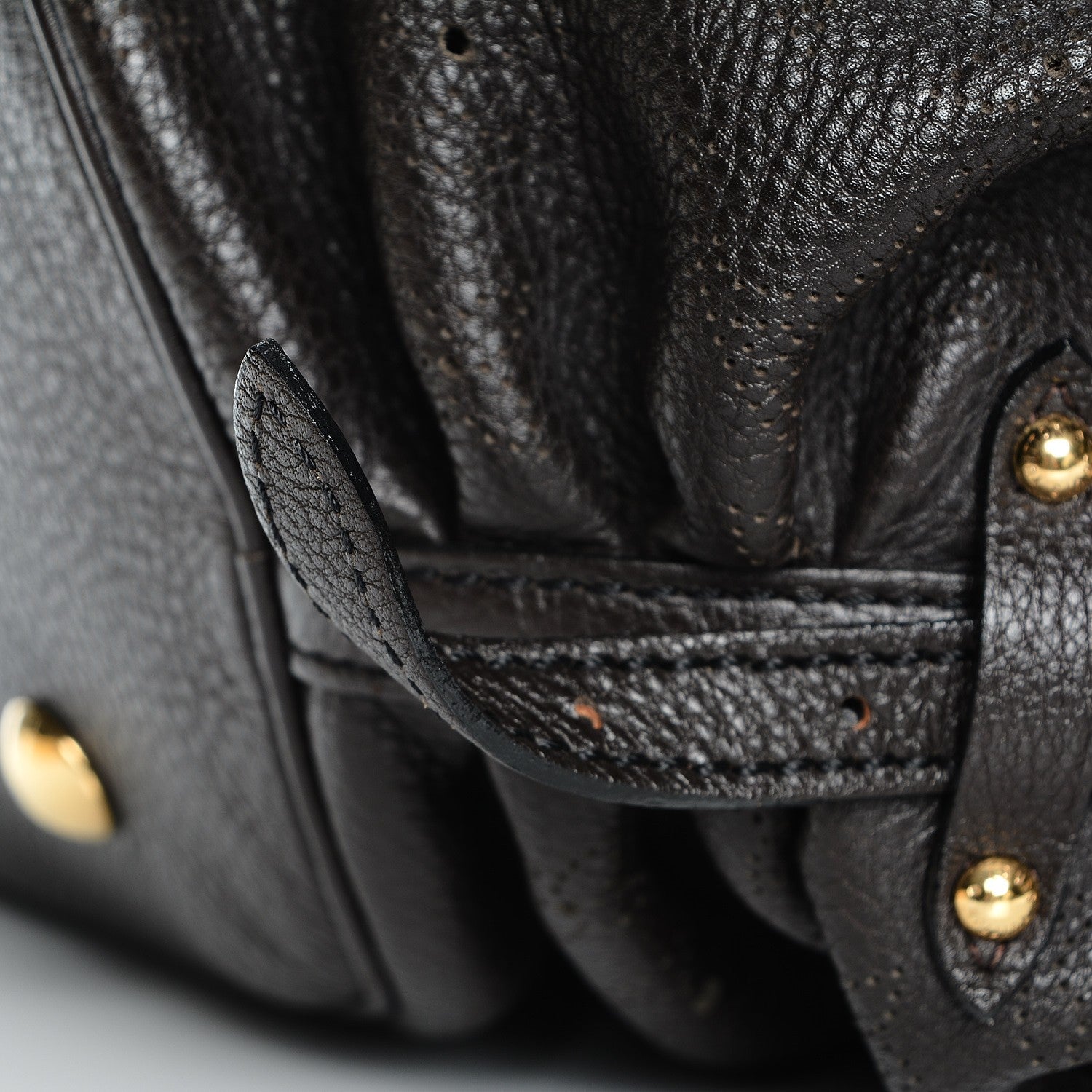 Louis Vuitton Mahina L Chocolate 4 of 12