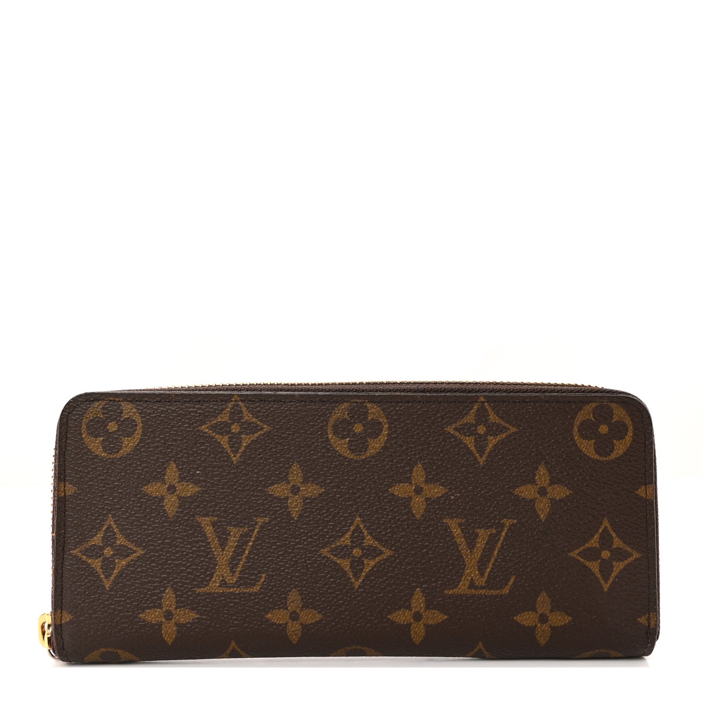 Monogram Clemence Wallet Fuchsia
