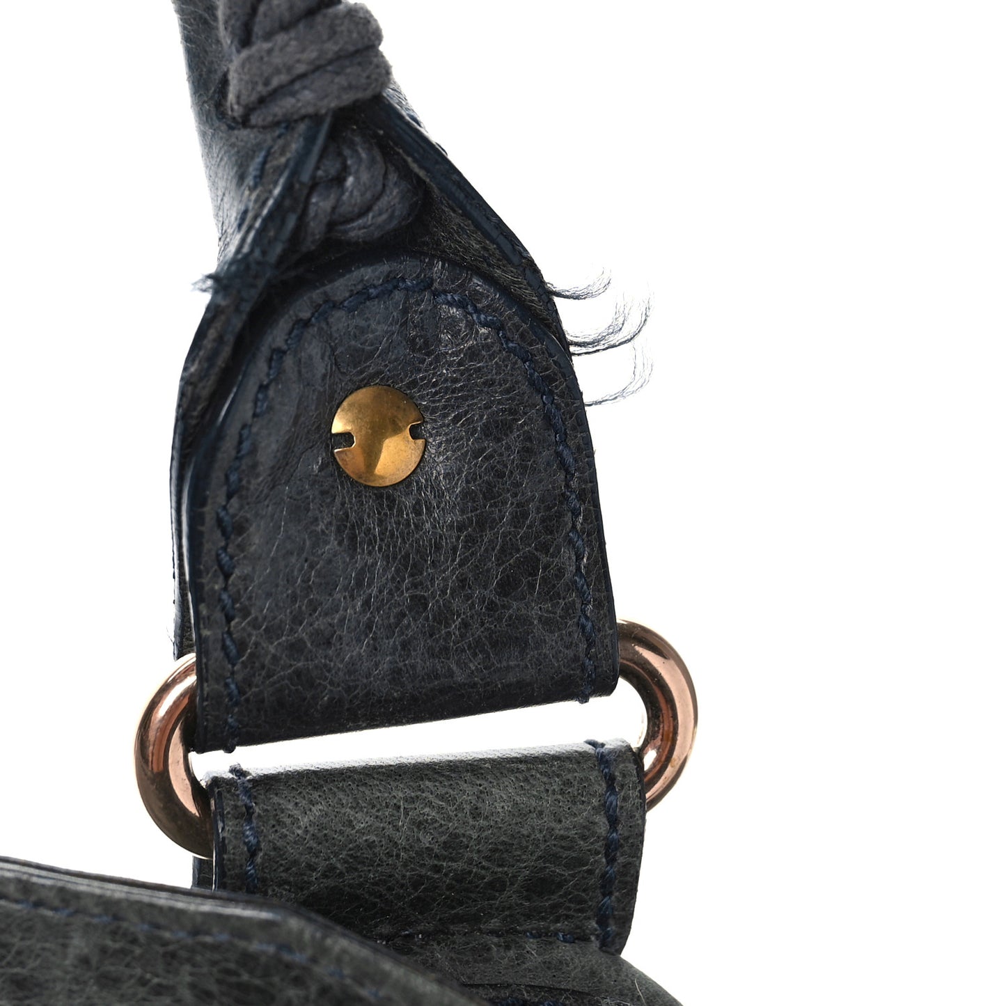 Agneau Giant 21 Rose Gold Hardware Part Time Anthracite