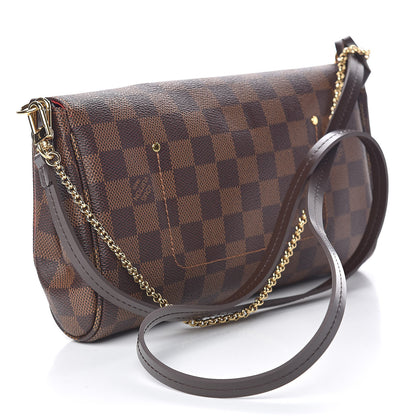 Louis Vuitton Damier Ebene Favorite MM 3 of 12