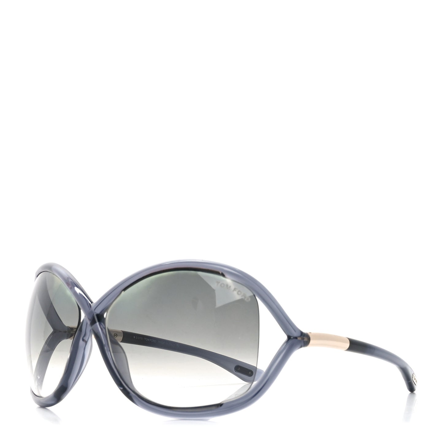 Acetate Whitney Crossover Sunglasses TF9 Dark Grey