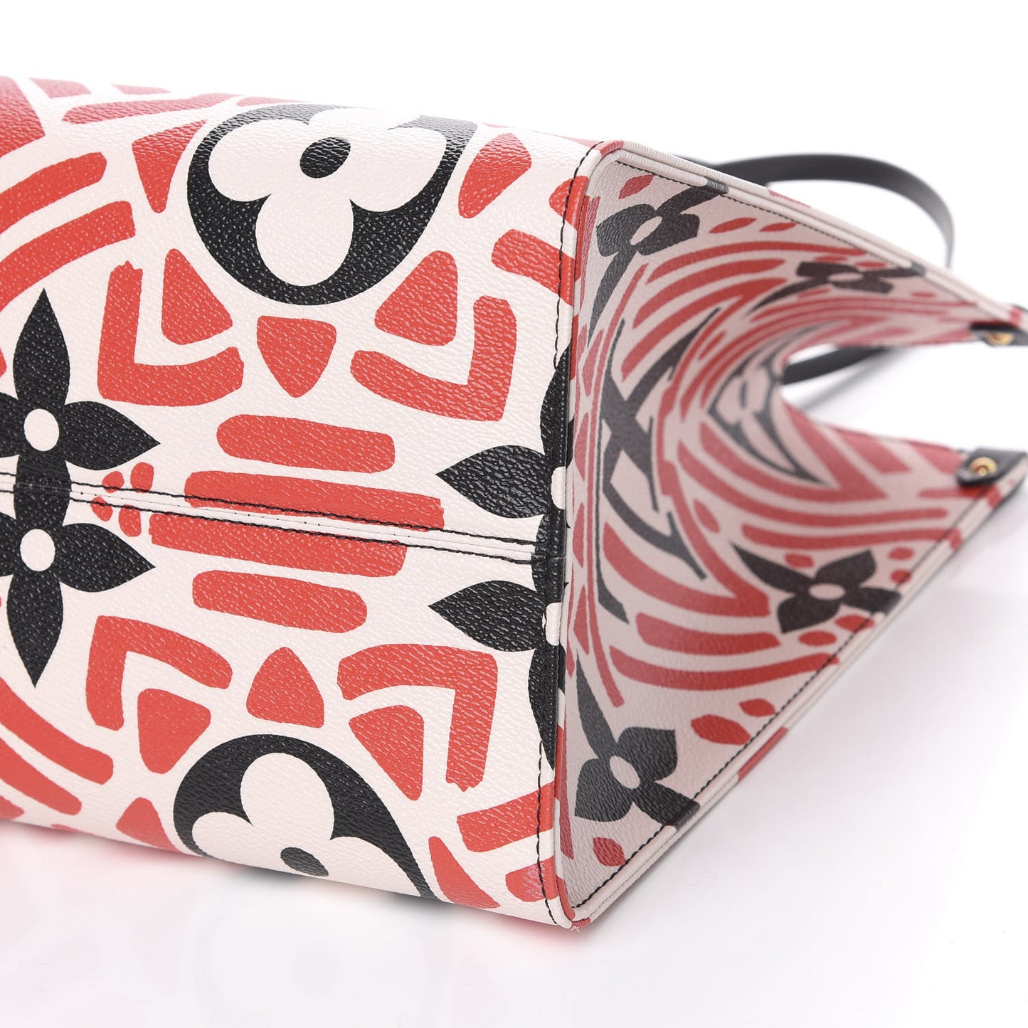 Monogram Giant Crafty Onthego GM Creme Rouge Black