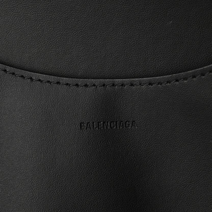 Balenciaga Calfskin Patchwork Stitched Neo Classic Silver Hardware City Black 6 of 10