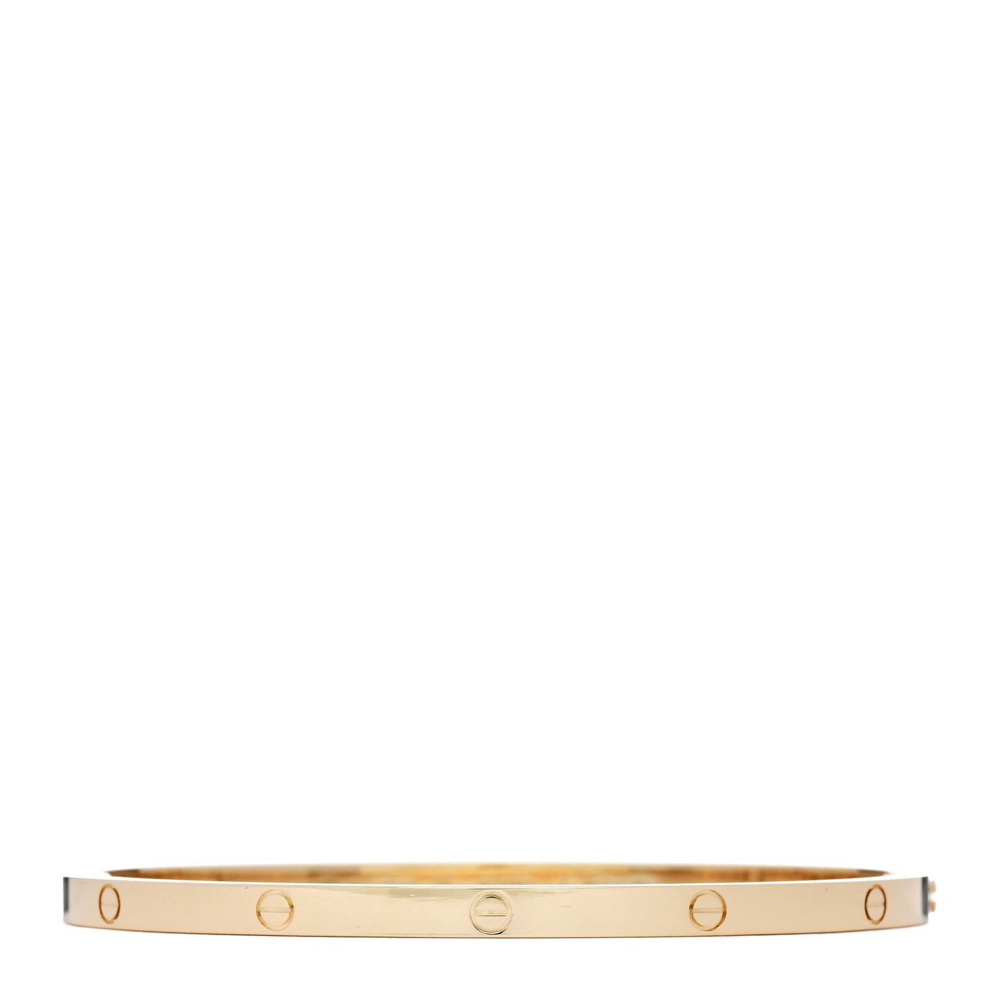 18K Yellow Gold Small LOVE Bracelet 18