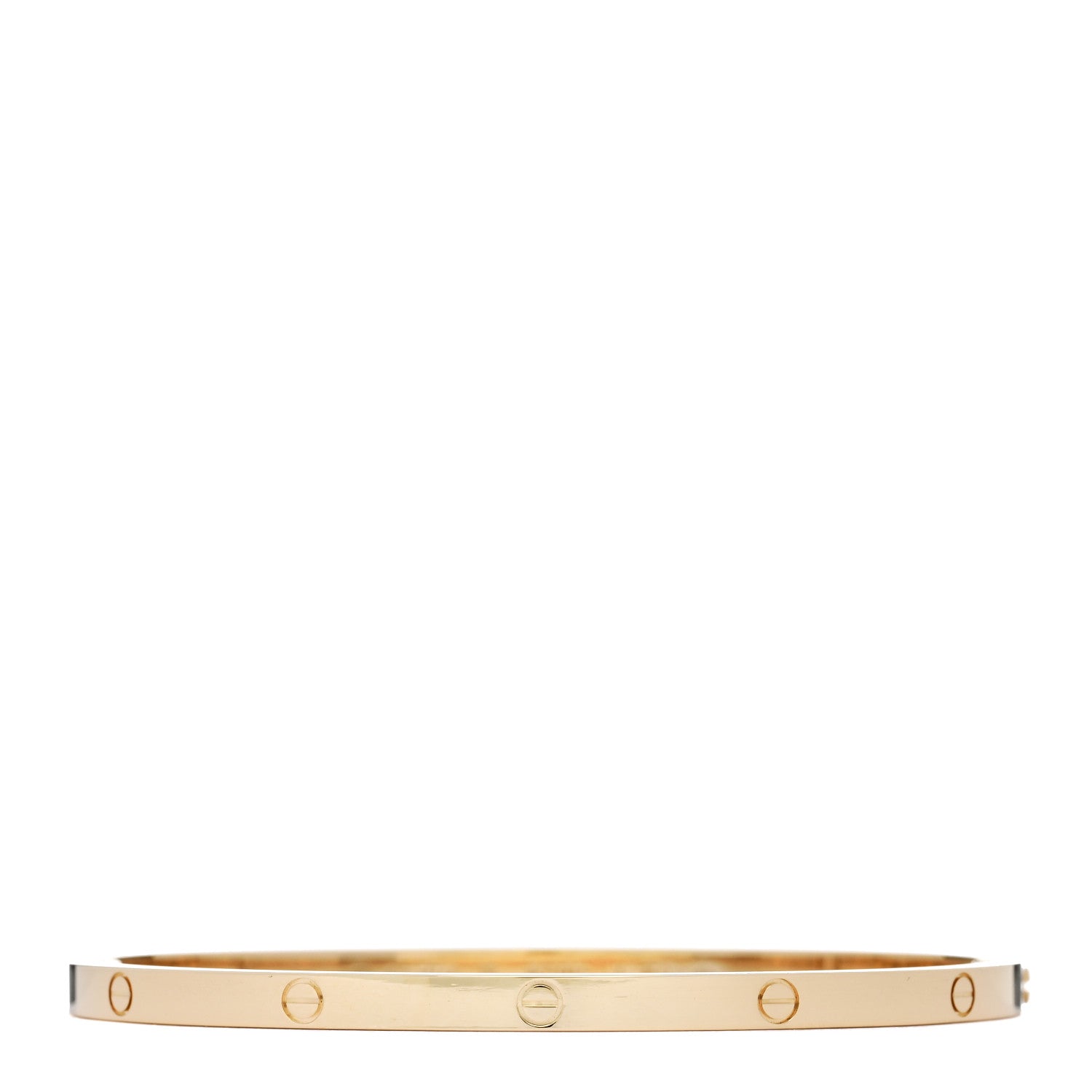 Cartier 18K Yellow Gold Small LOVE Bracelet 18 1 of 7