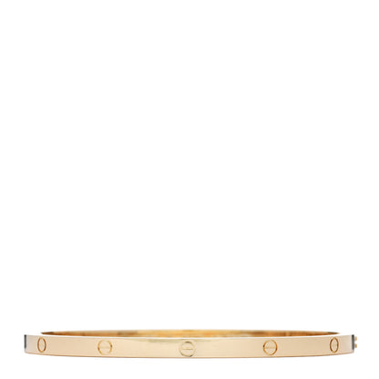 Cartier 18K Yellow Gold Small LOVE Bracelet 18 1 of 7
