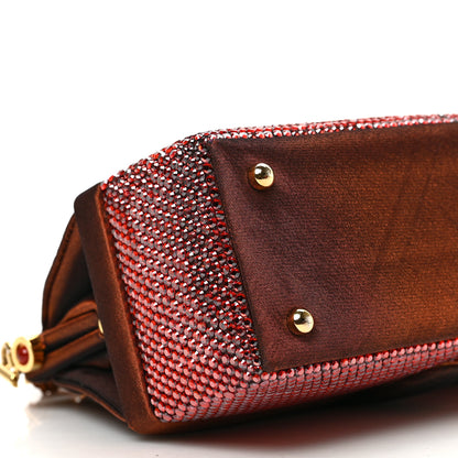 Judith Leiber Swarovski Crystal Kisslock Evening Bag Red 6 of 7