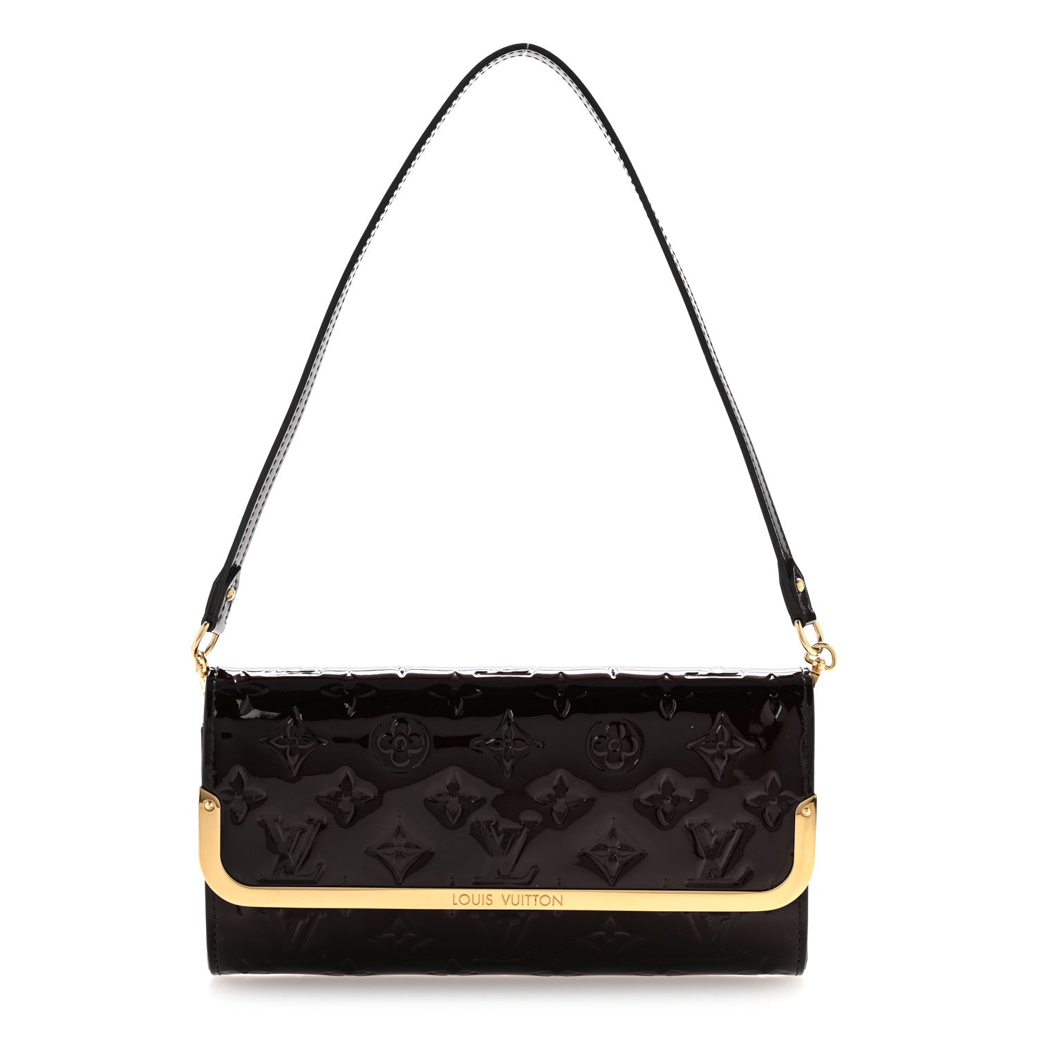Louis Vuitton Vernis Rossmore MM Amarante 1 of 12