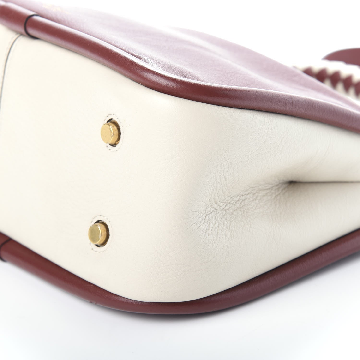 Mulberry Silky Calfskin Small Leighton Braided Venetian Red 9 of 9