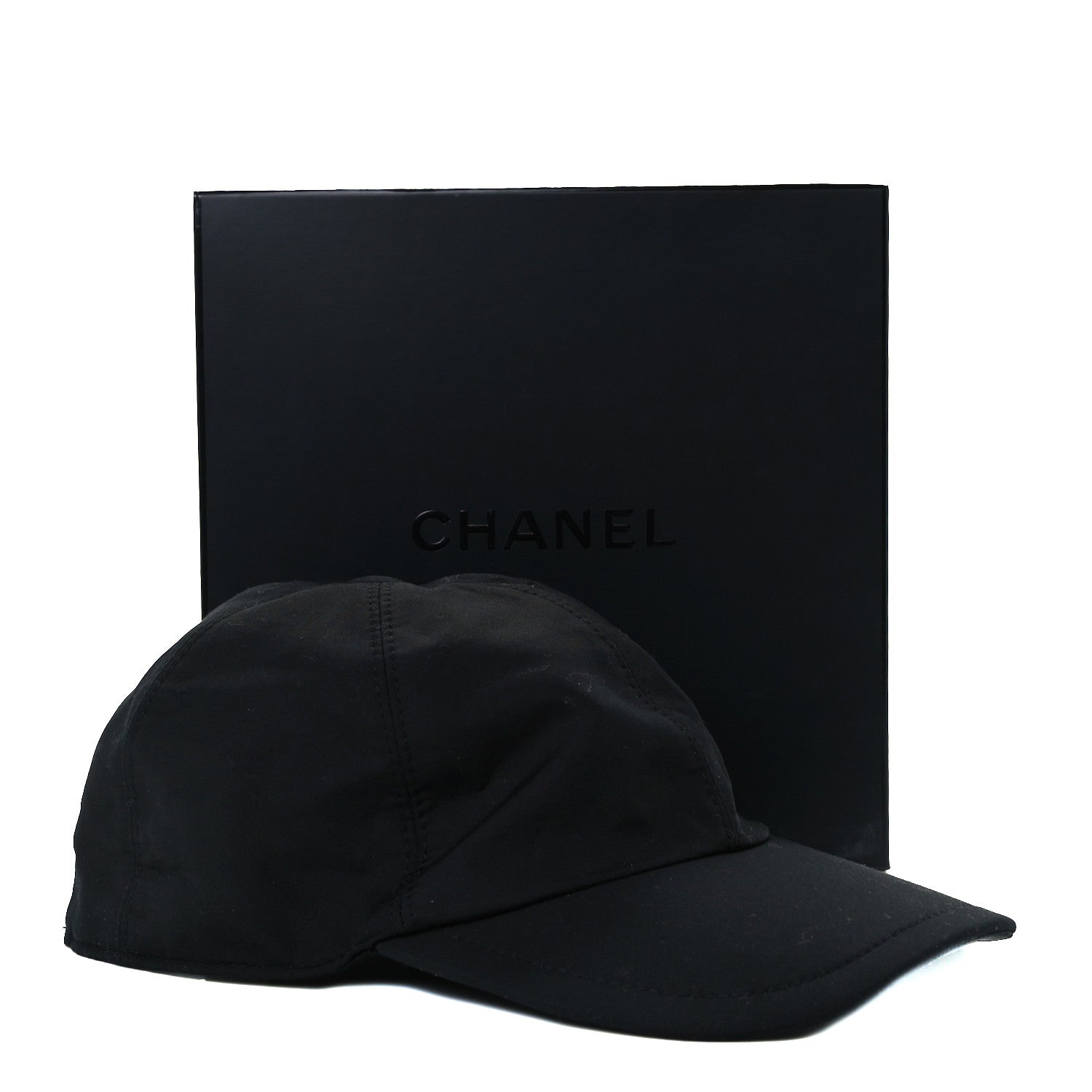 Chanel Cotton CC Cap Hat Black 10 of 10