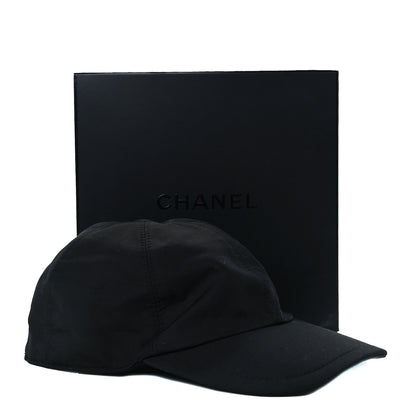 Chanel Cotton CC Cap Hat Black 10 of 10