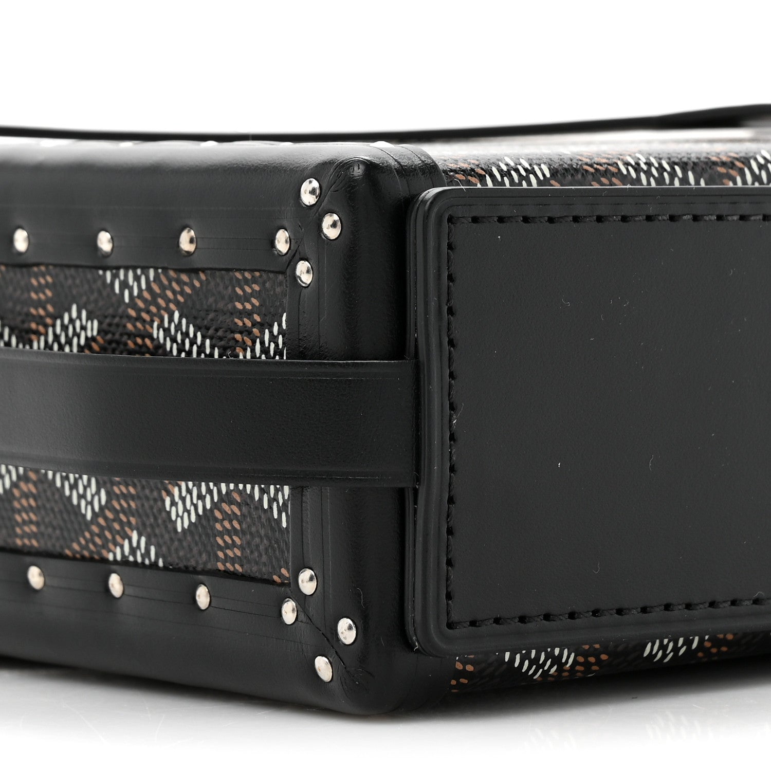Goyard Goyardine Minaudiere Trunk Bag Black 10 of 14