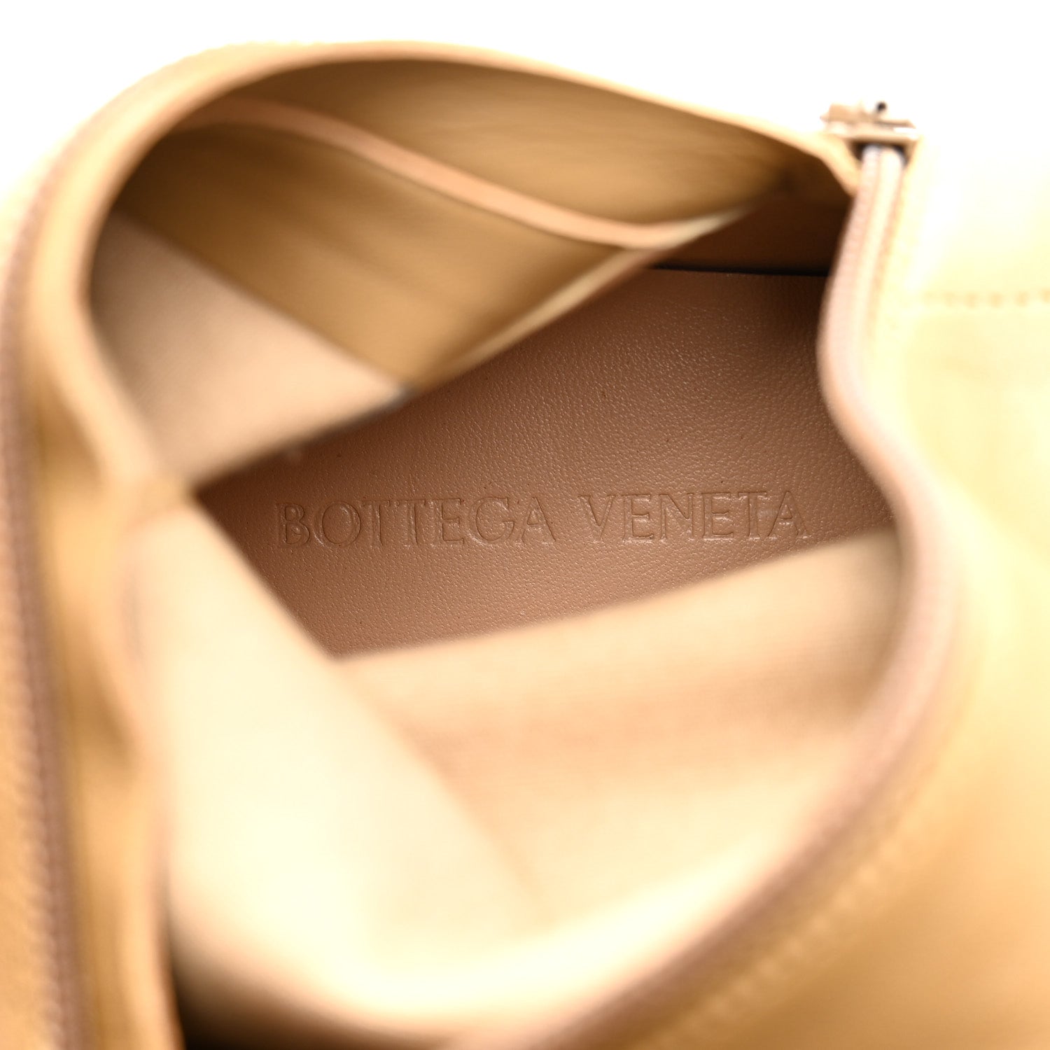 Bottega Veneta Cocktail Stretch Nappa Almond Boots 37.5 Fudge 7 of 13