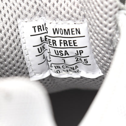Balenciaga Metallic Fabric Mesh Womens Triple S Sneakers 37 Silver 8 of 10