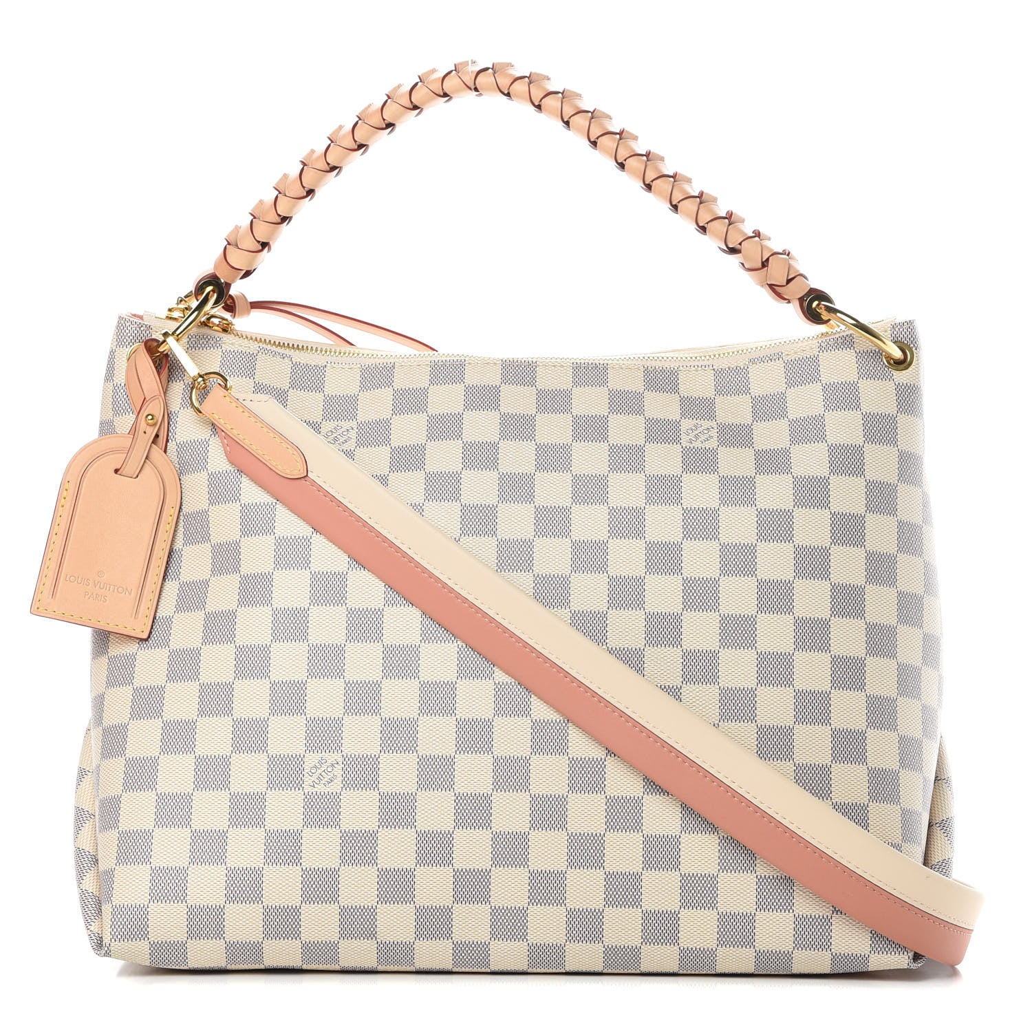 Louis Vuitton Damier Azur Beaubourg Hobo MM 1 of 12