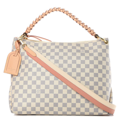 Louis Vuitton Damier Azur Beaubourg Hobo MM 1 of 12