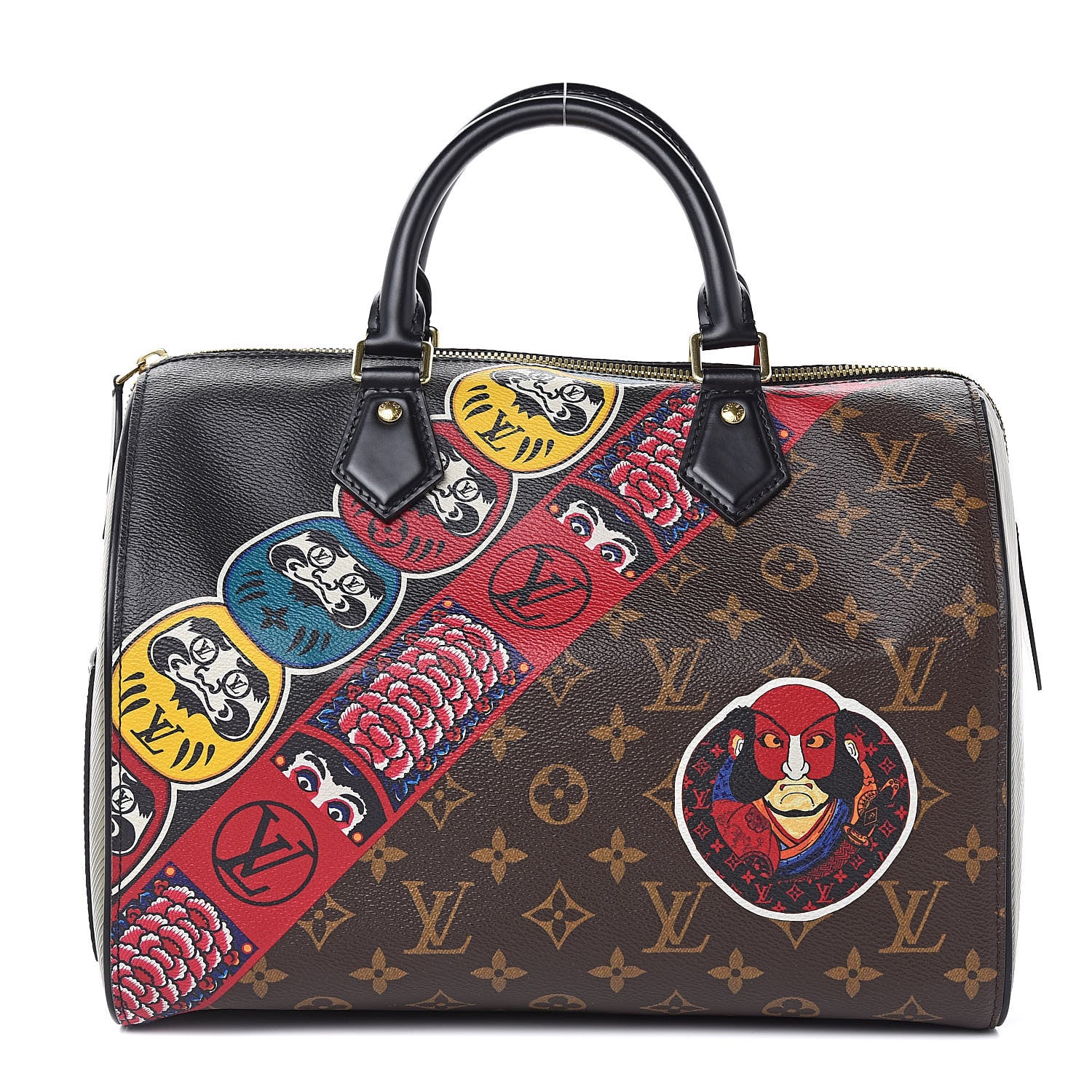 Louis Vuitton Monogram Kabuki Speedy 30 1 of 13