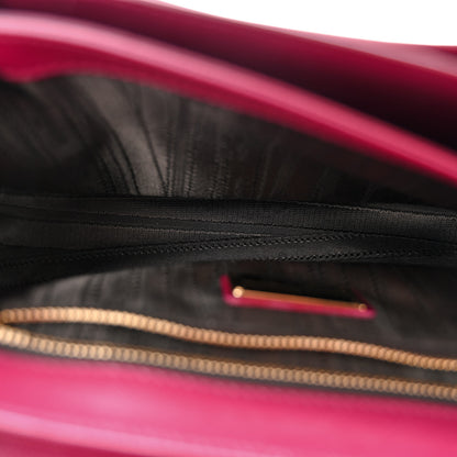 Salvatore Ferragamo Saffiano Sandrine Shoulder Bag Wine 5 of 15