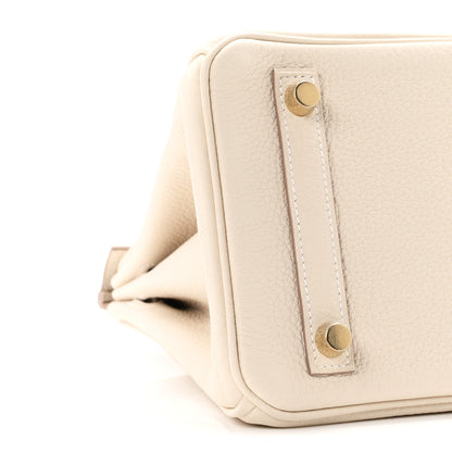 Hermes Togo Birkin 25 Craie 9 of 11