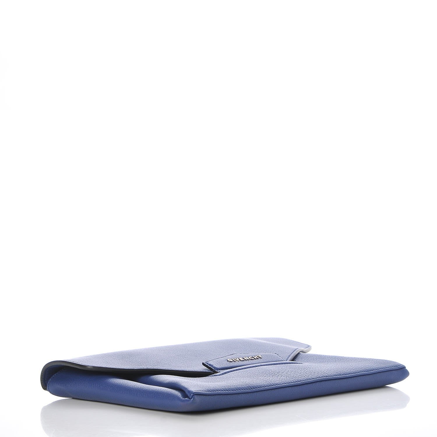 Givenchy Sugar Goatskin Medium Antigona Envelope Clutch Blue 4 of 7
