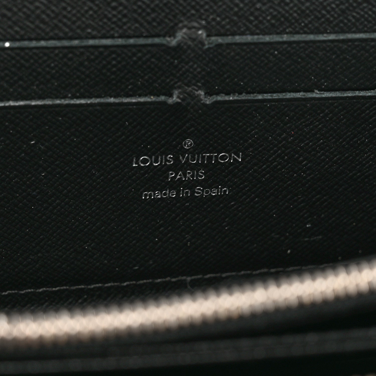 Louis Vuitton Epi Zippy Wallet Black 6 of 8