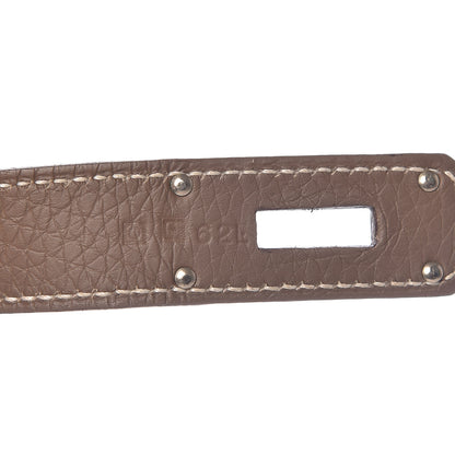 Hermes Taurillon Clemence Jypsiere 34 Etoupe 8 of 19