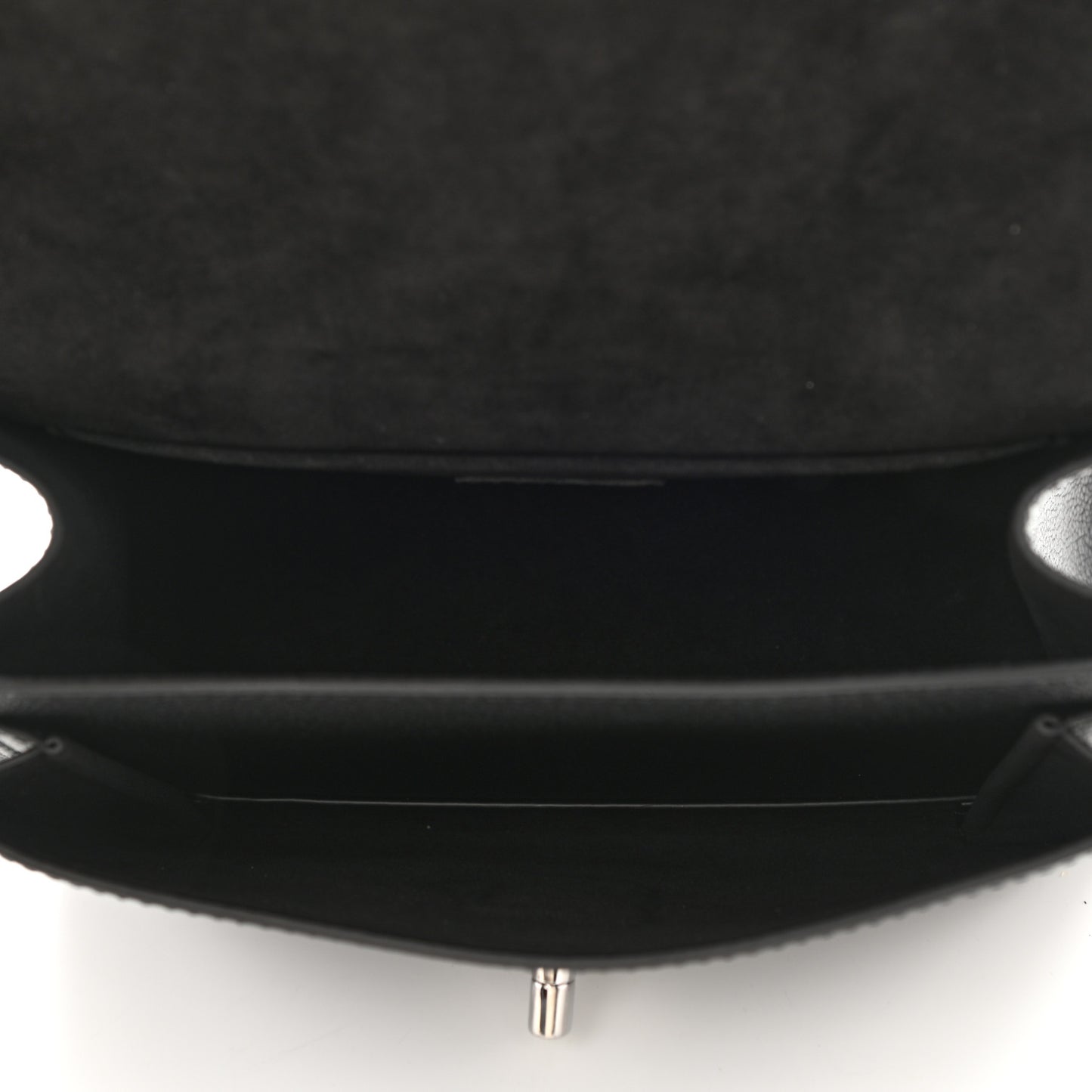 Soft Calfskin Mylockme Chain Bag BB Black