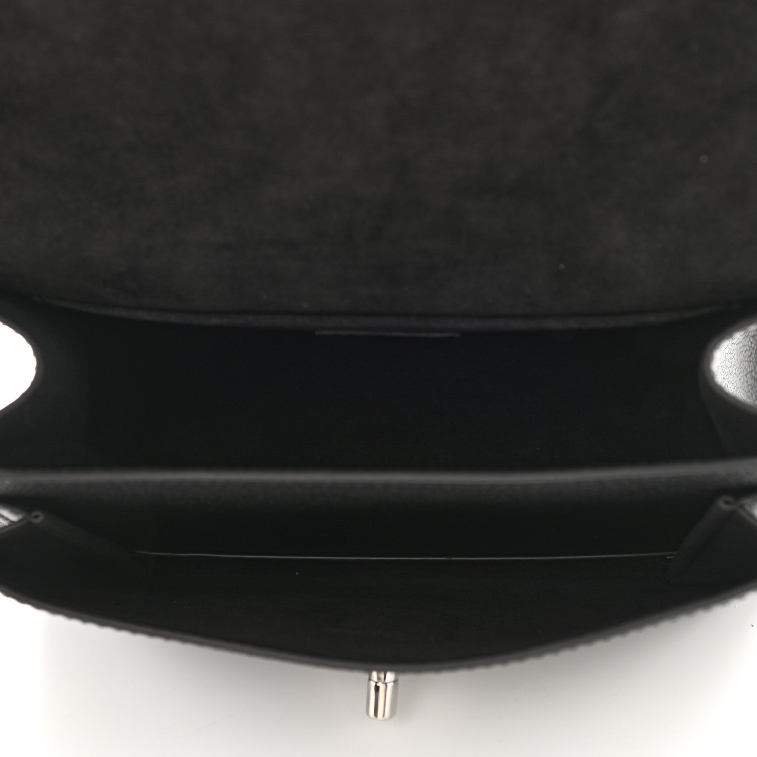 Louis Vuitton Soft Calfskin Mylockme Chain Bag BB Black 5 of 7