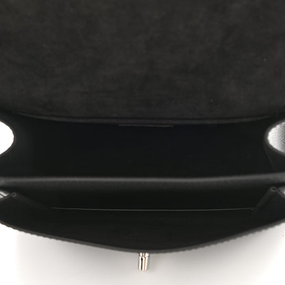 Louis Vuitton Soft Calfskin Mylockme Chain Bag BB Black 5 of 7