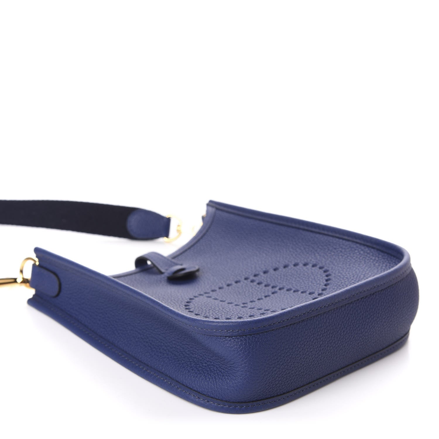 Hermes Taurillon Maurice Amazone Evelyne TPM Bleu Saphir Blue Indigo 4 of 11