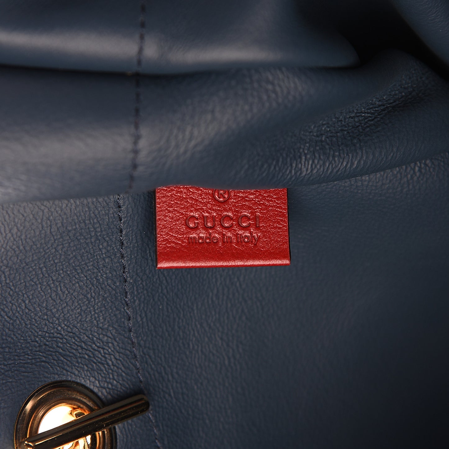Suede Calfskin Large Rajah Chain Tote New Blue Romantic Cherry