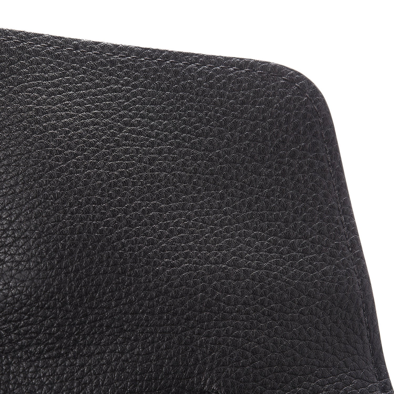 Chloe Grained Deerskin Shiny Calfskin Large Aby Day Shoulder Bag Black 11 of 15