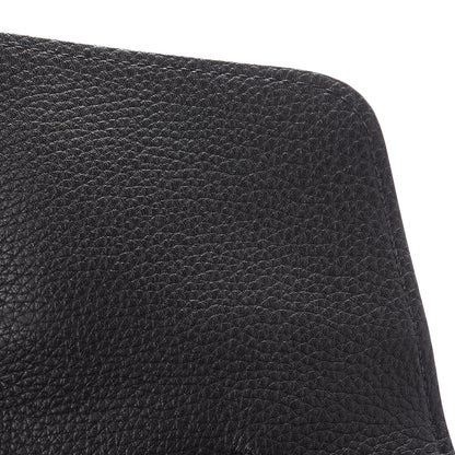 Chloe Grained Deerskin Shiny Calfskin Large Aby Day Shoulder Bag Black 11 of 15