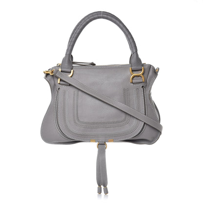 Chloe Calfskin Medium Marcie Satchel Cashmere Grey 1 of 7