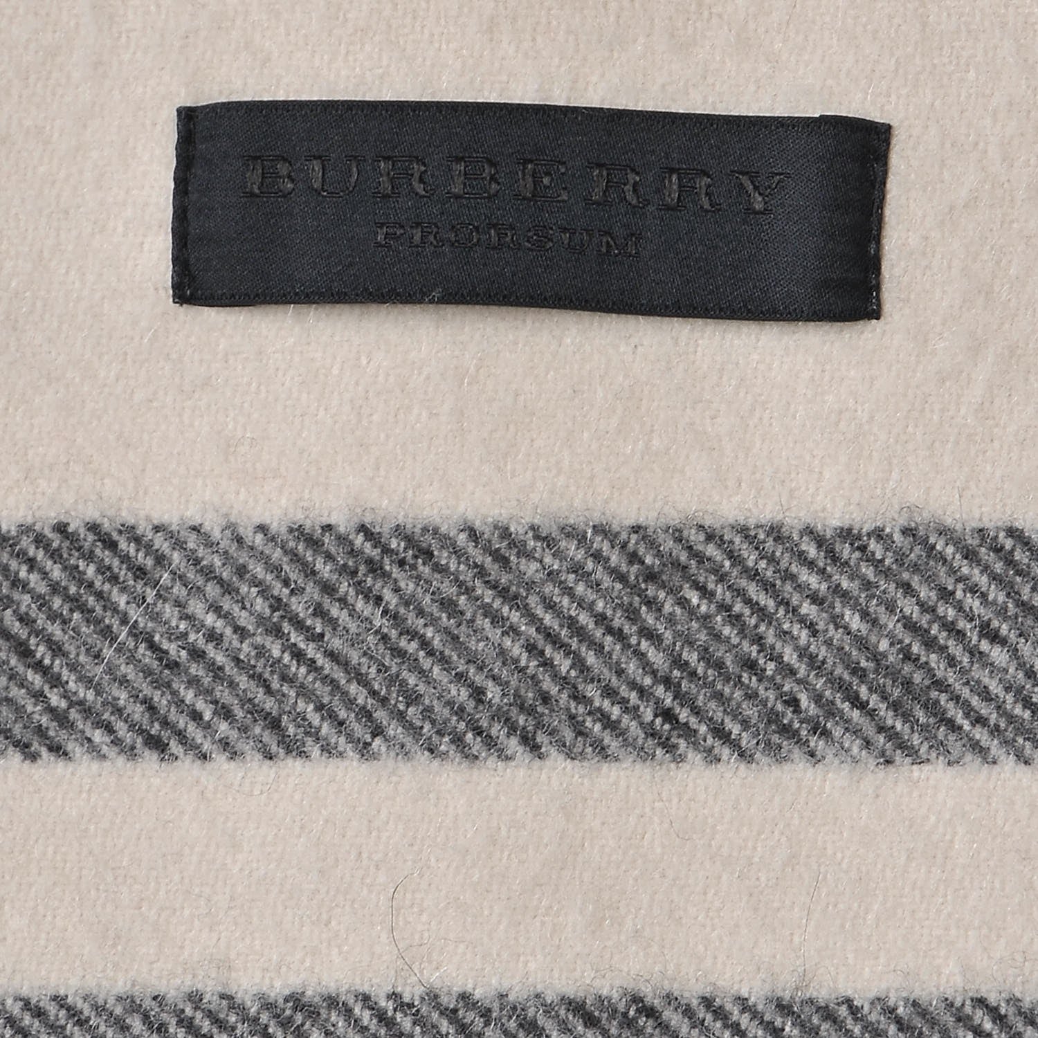 Burberry Cashmere House Check Skinny Scarf Beige 3 of 3