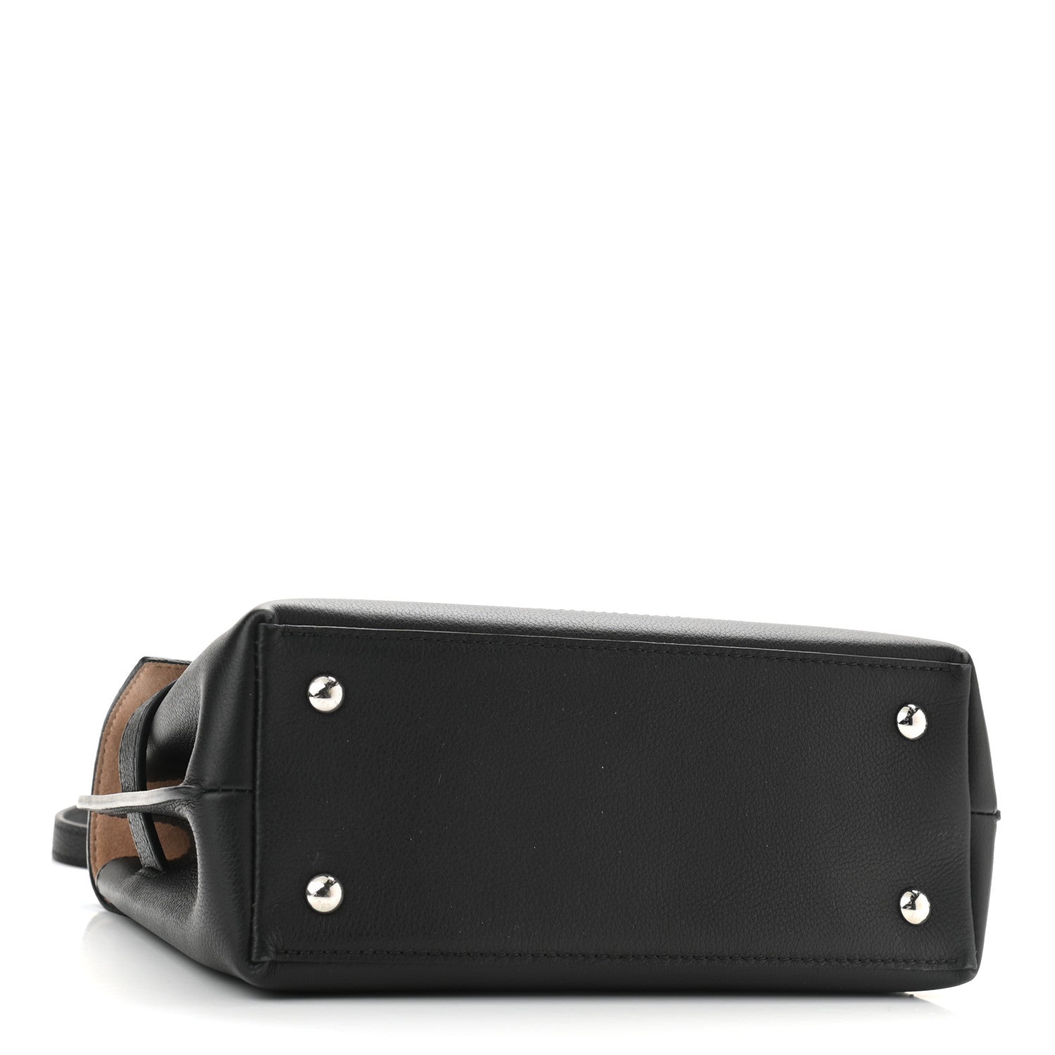Louis Vuitton Calfskin Lockme Ever BB Black 4 of 9