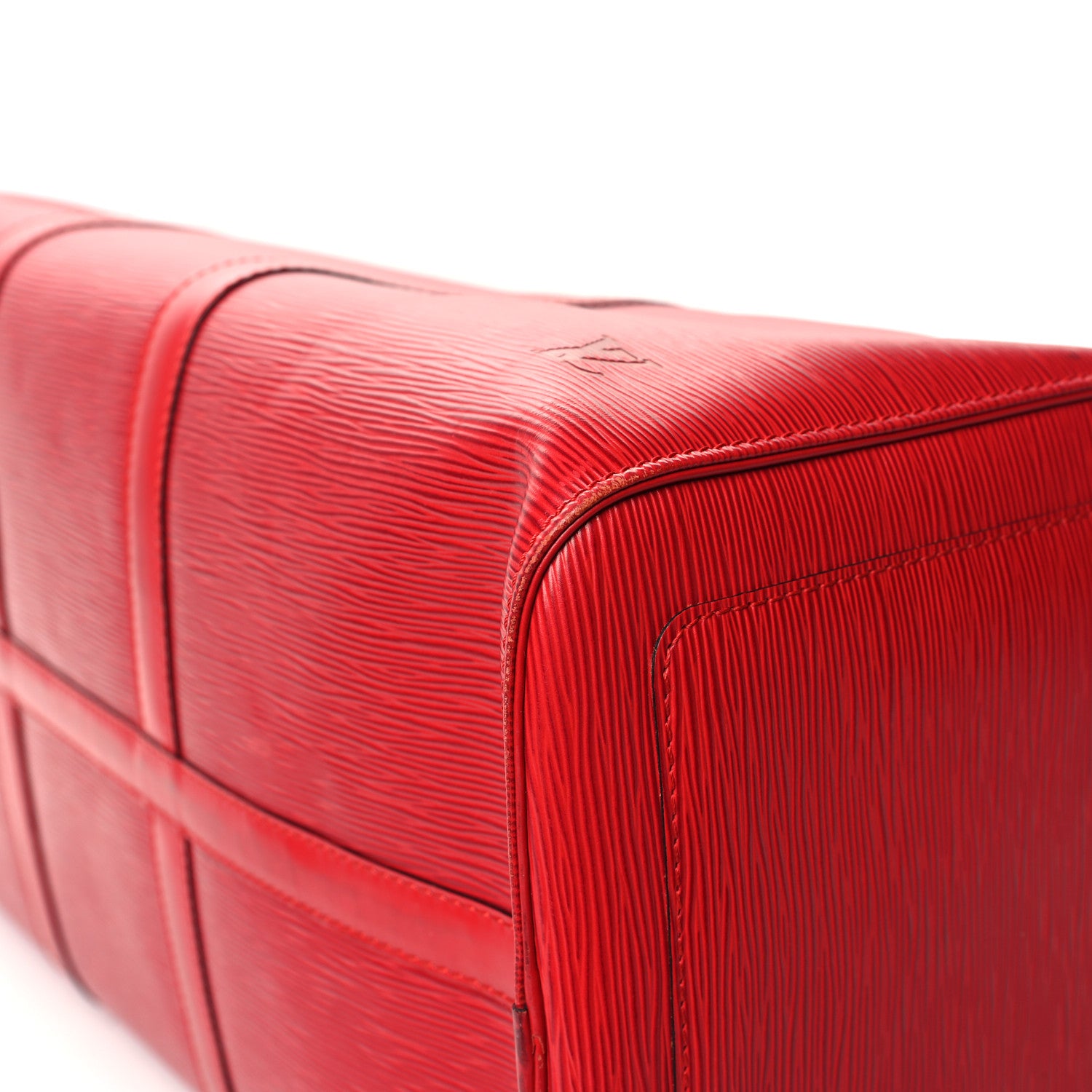 Louis Vuitton Epi Keepall 50 Castillan Red 9 of 11
