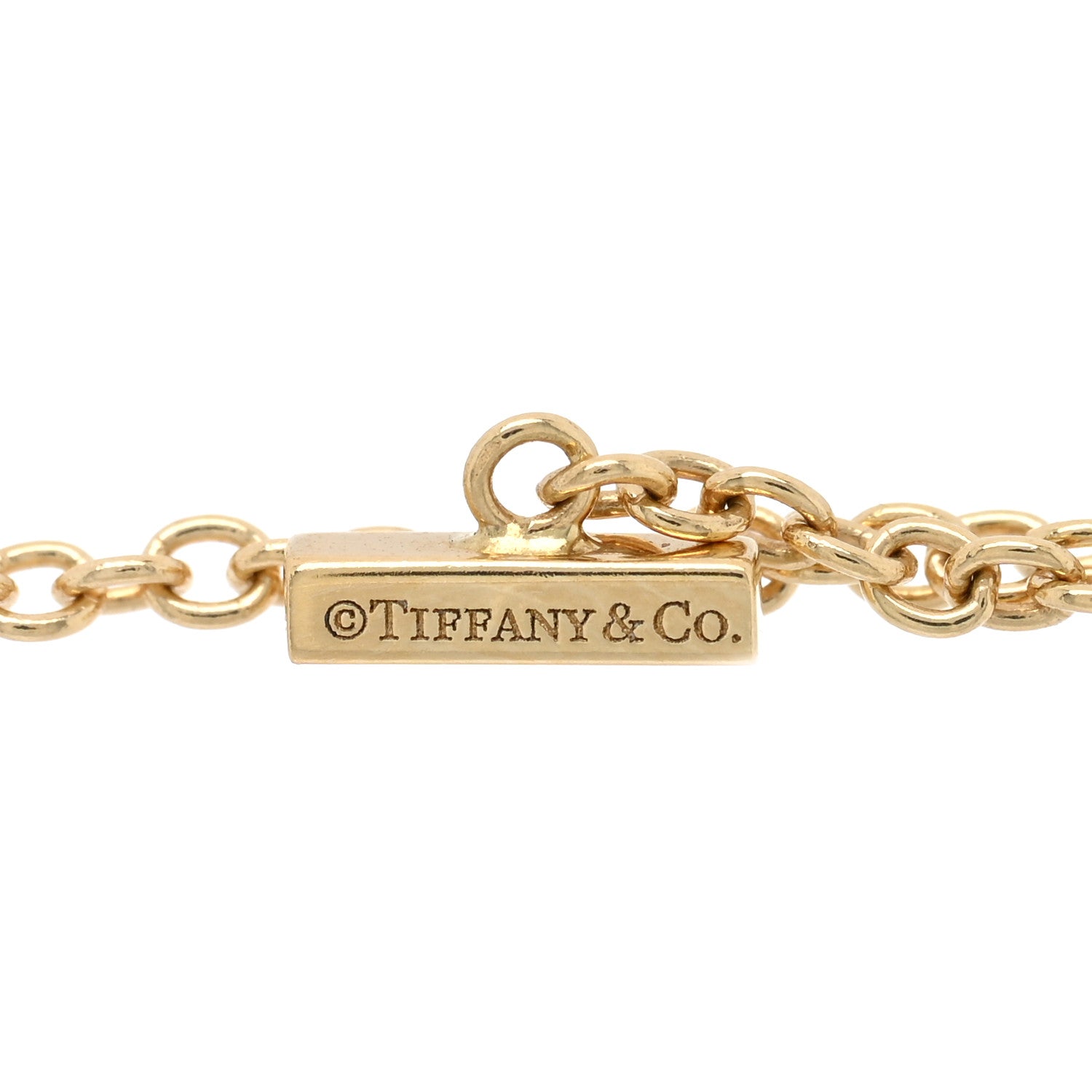Tiffany 18K Yellow Gold T Smile Bracelet 3 of 3