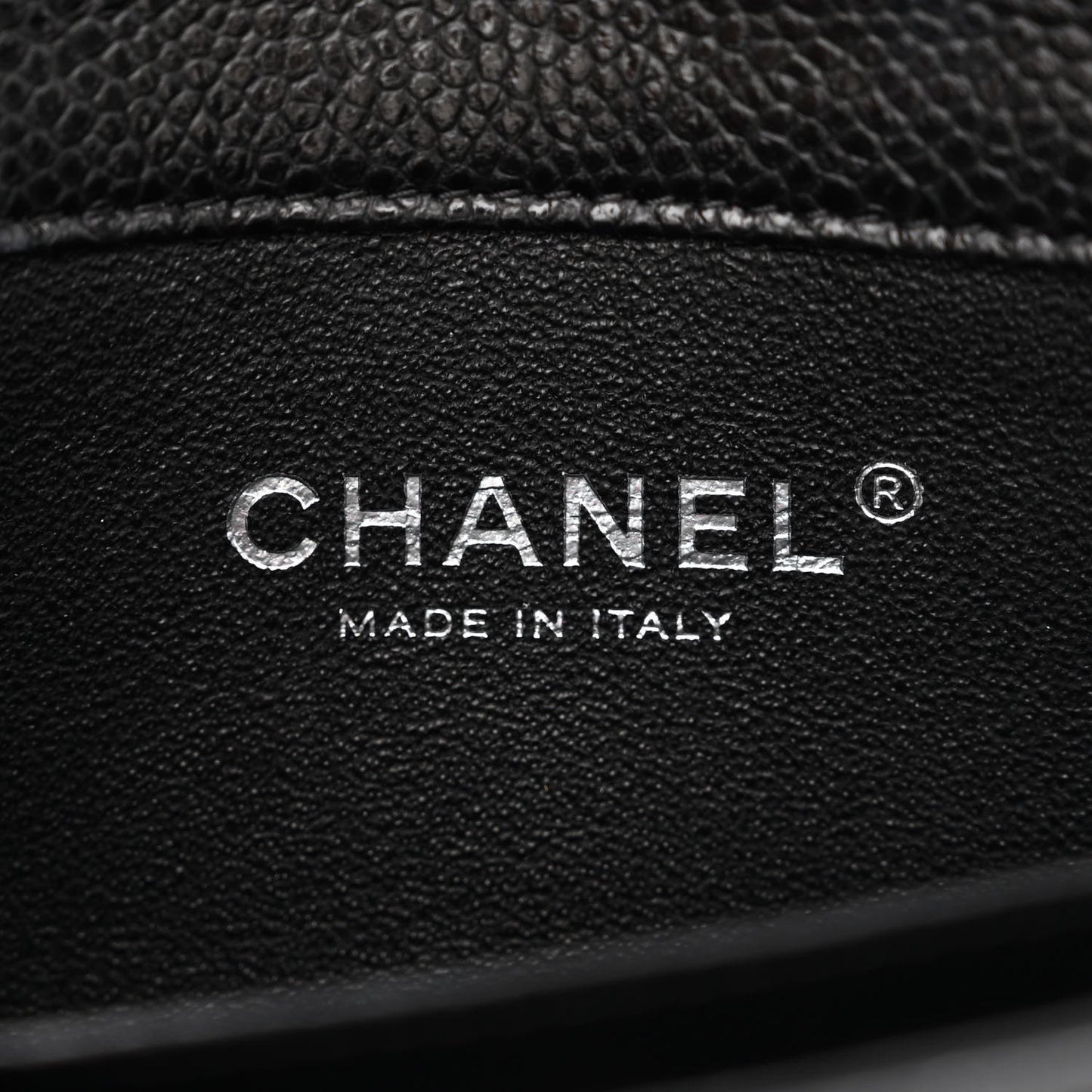 Caviar Quilted Extra Mini Flap Black