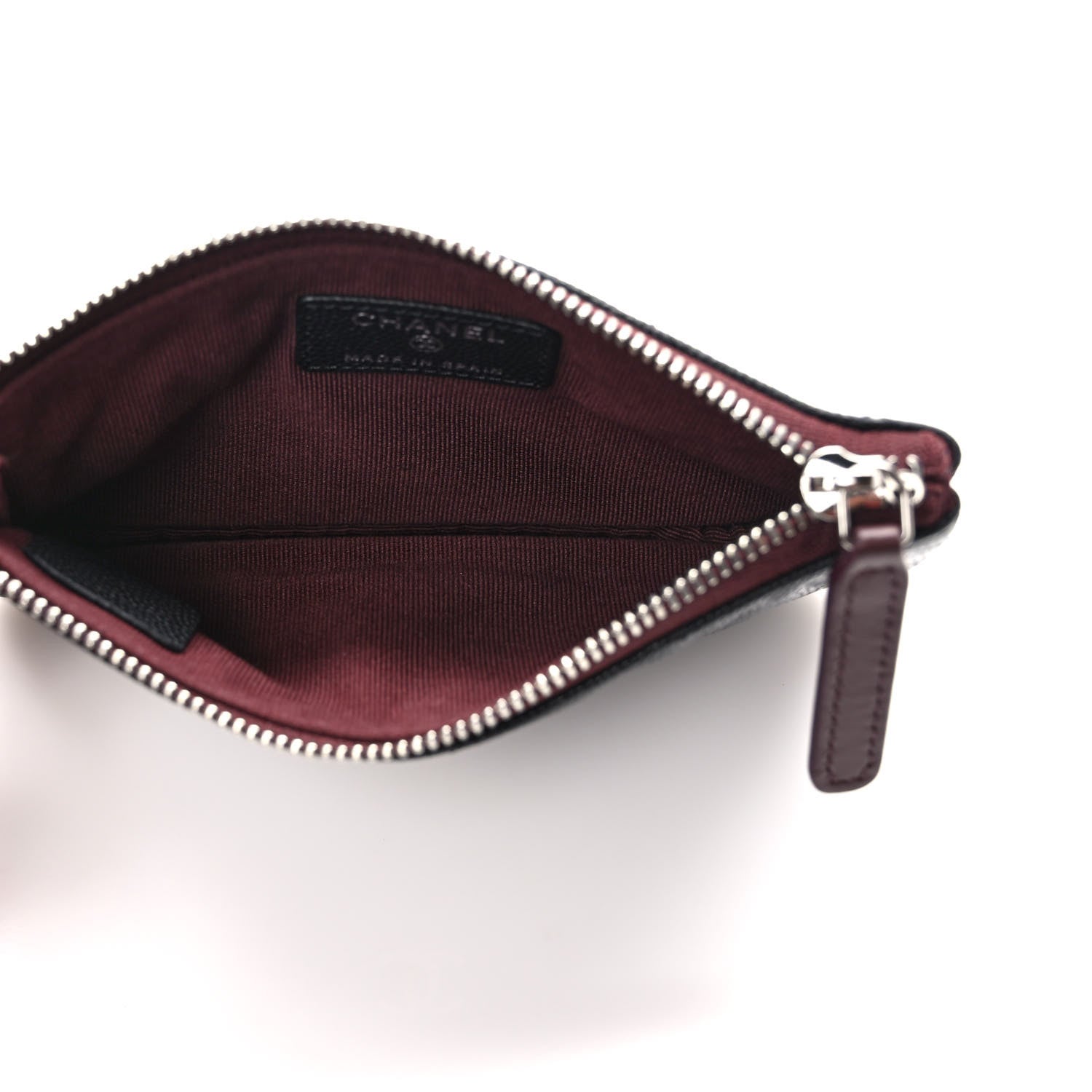 Chanel Caviar Quilted Small Pouch Black 5 of 8