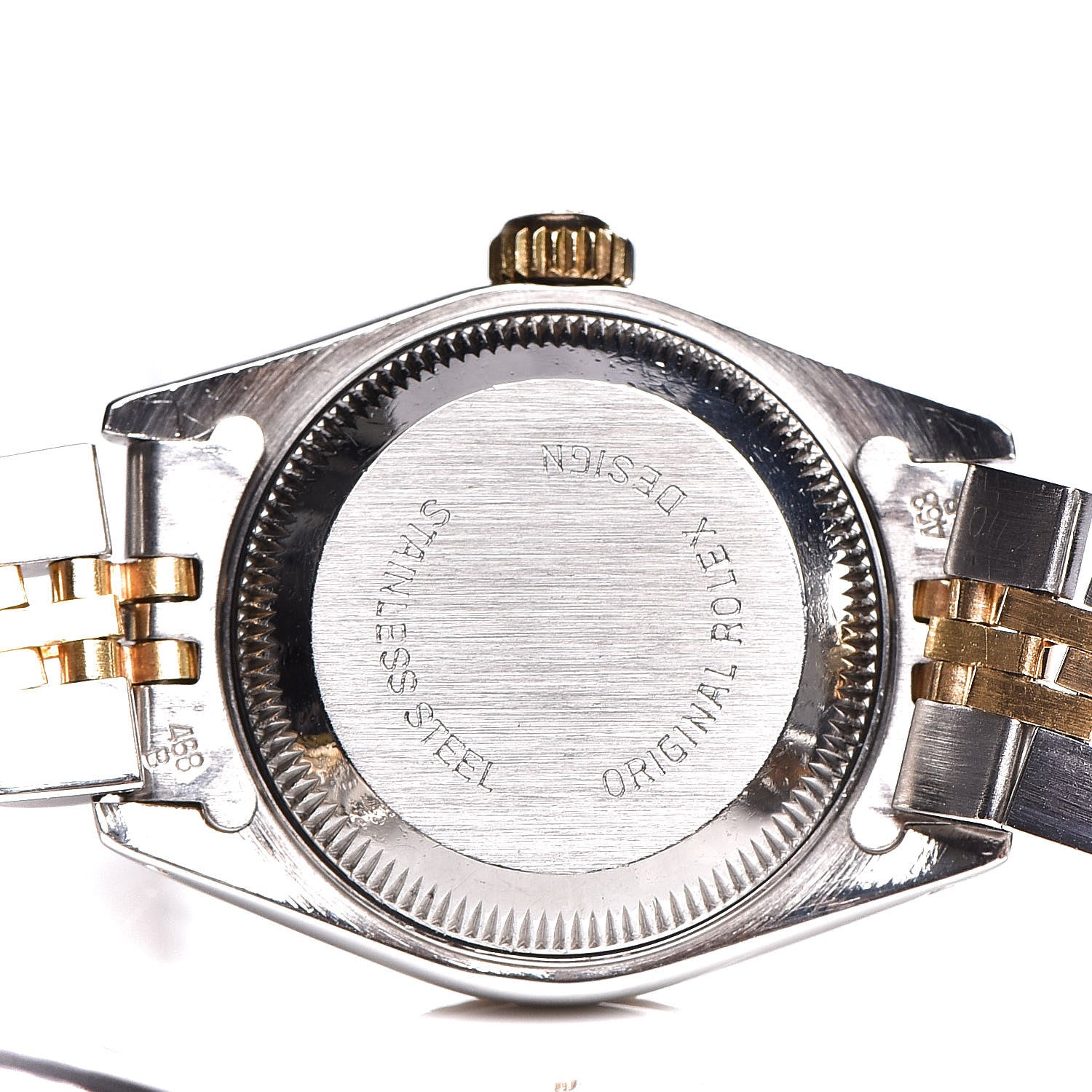 Rolex Stainless Steel 18K Yellow Gold 26mm Oyster Perpetual Datejust Watch Champagne 69173 6 of 7