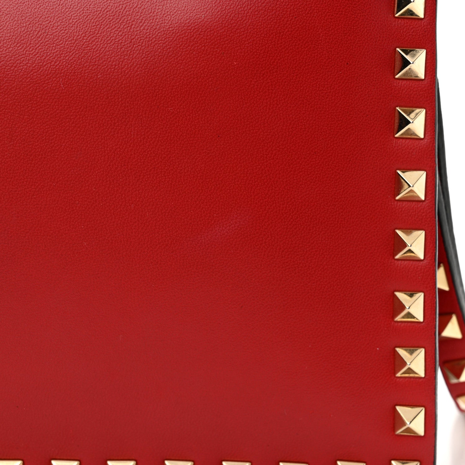 Valentino Garavani Nappa Rockstud Wristlet Clutch Rosso Valentino 13 of 13