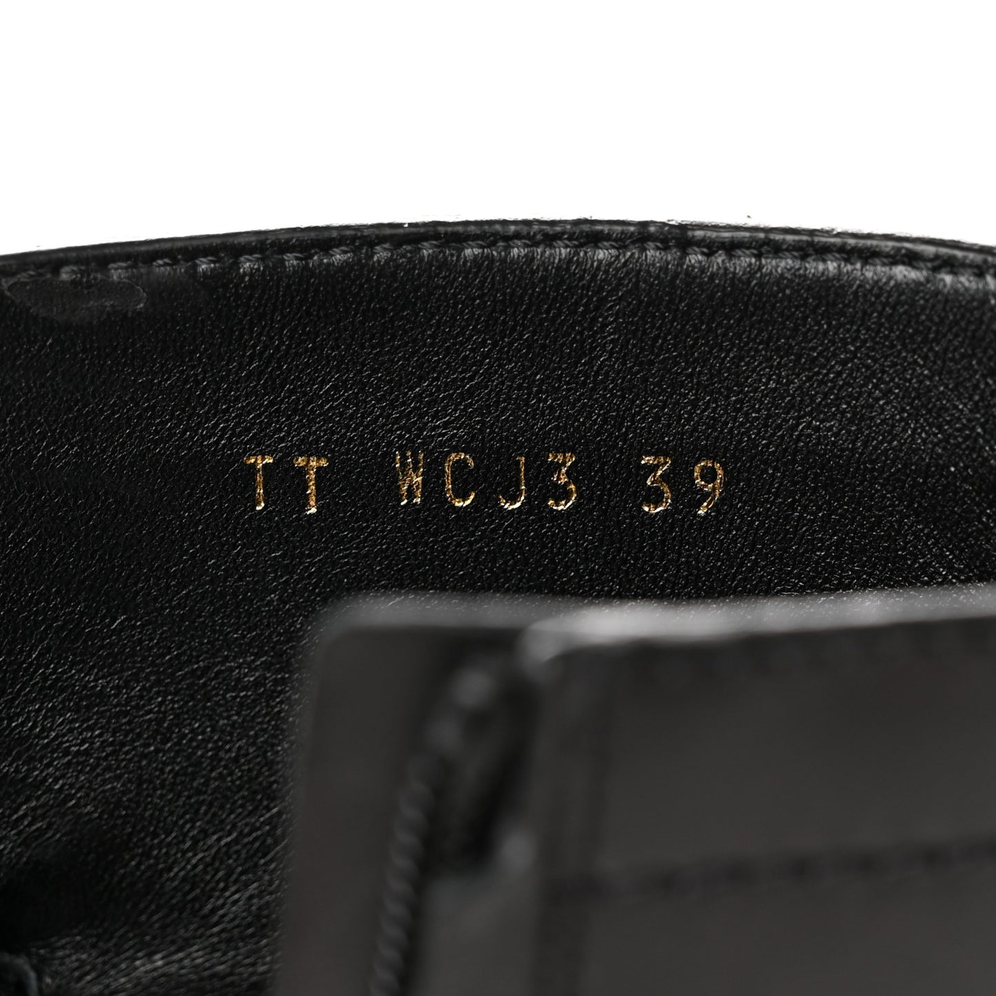Calfskin Tonal Roman Stud 20/40mm Combat Boots 39 Black
