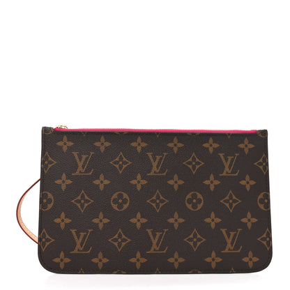 Louis Vuitton Monogram Neverfull MM GM Pochette Pivoine 1 of 6