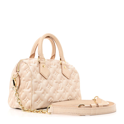 Louis Vuitton Empreinte Monogram Summer Stardust Speedy Bandouliere 20 Beige Clair 3 of 9