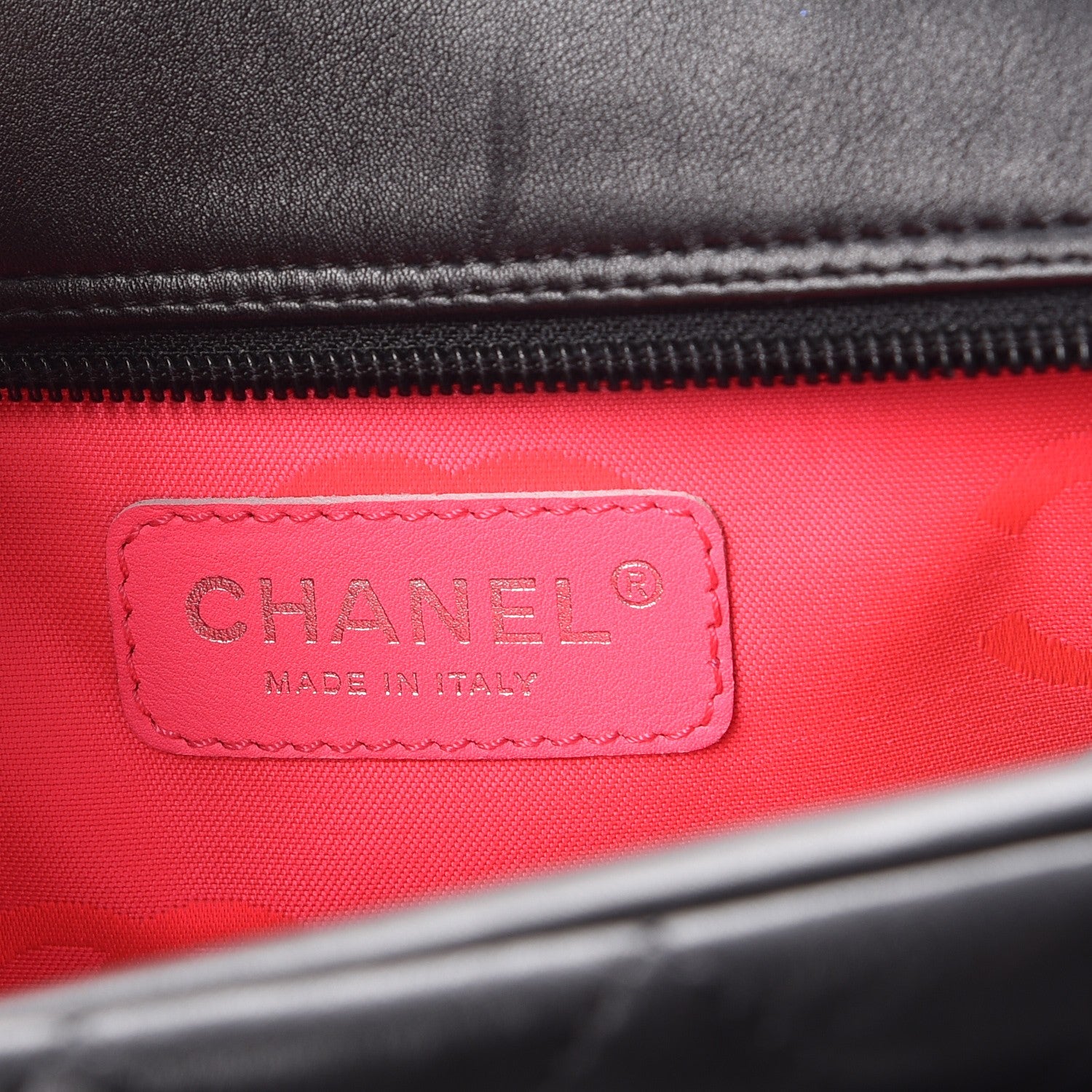 Chanel Calfskin Quilted Small Cambon Multipocket Reporter Black 6 of 7