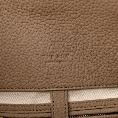 The Row Matte Grained Calfskin Soft Margaux 15 Dark Taupe 6 of 9