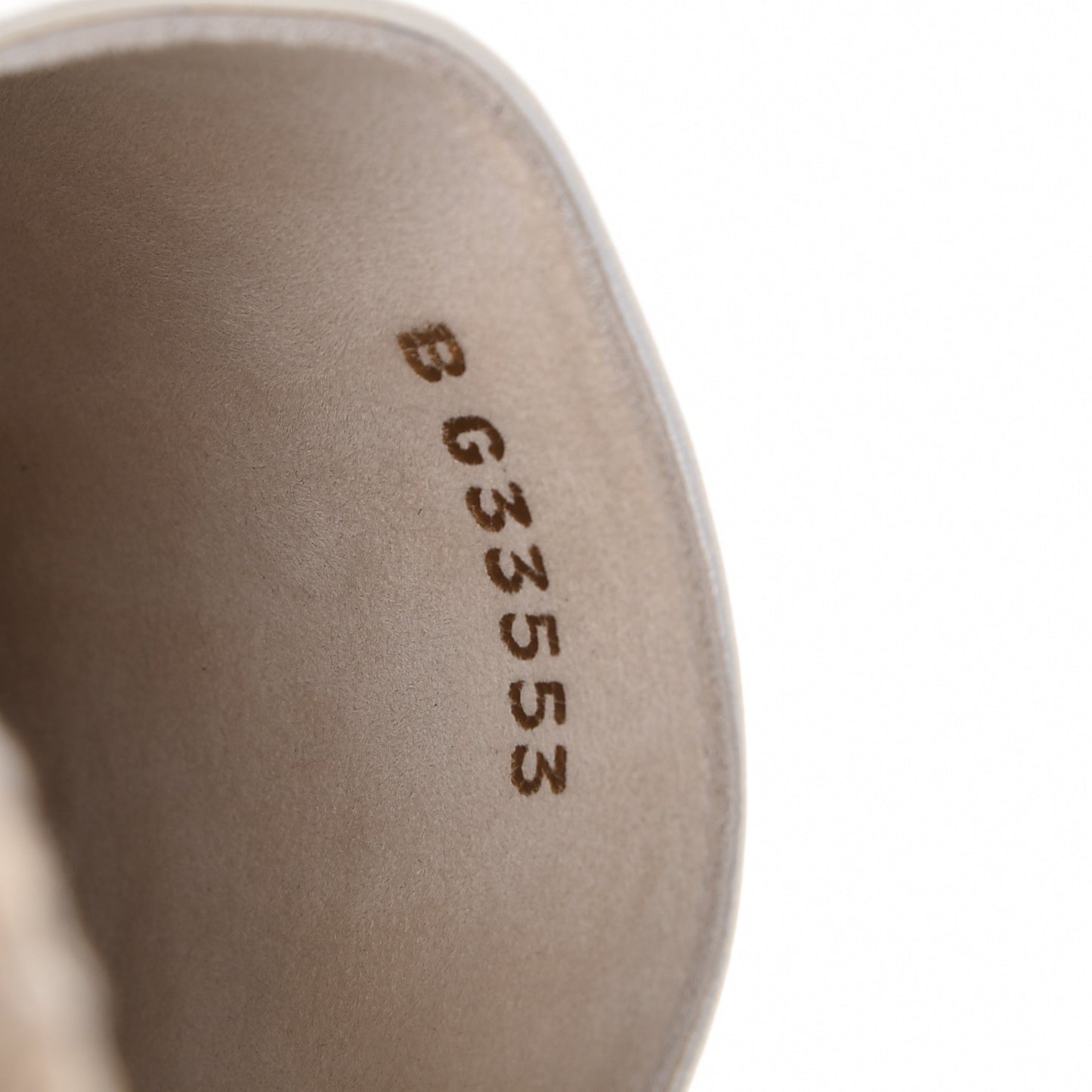 Iridescent Goatskin CC Espadrille Mules 37 Ivory Black